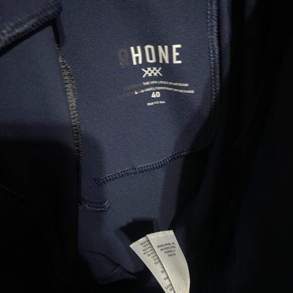 Rhone Commuter Shorts Mens Sz 40 Blue‎ Performance Golf 11" Inseam - Picture 5 of 9